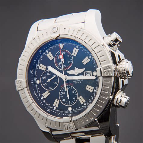 breitling super avenger men& 39|pre owned breitling super avenger.